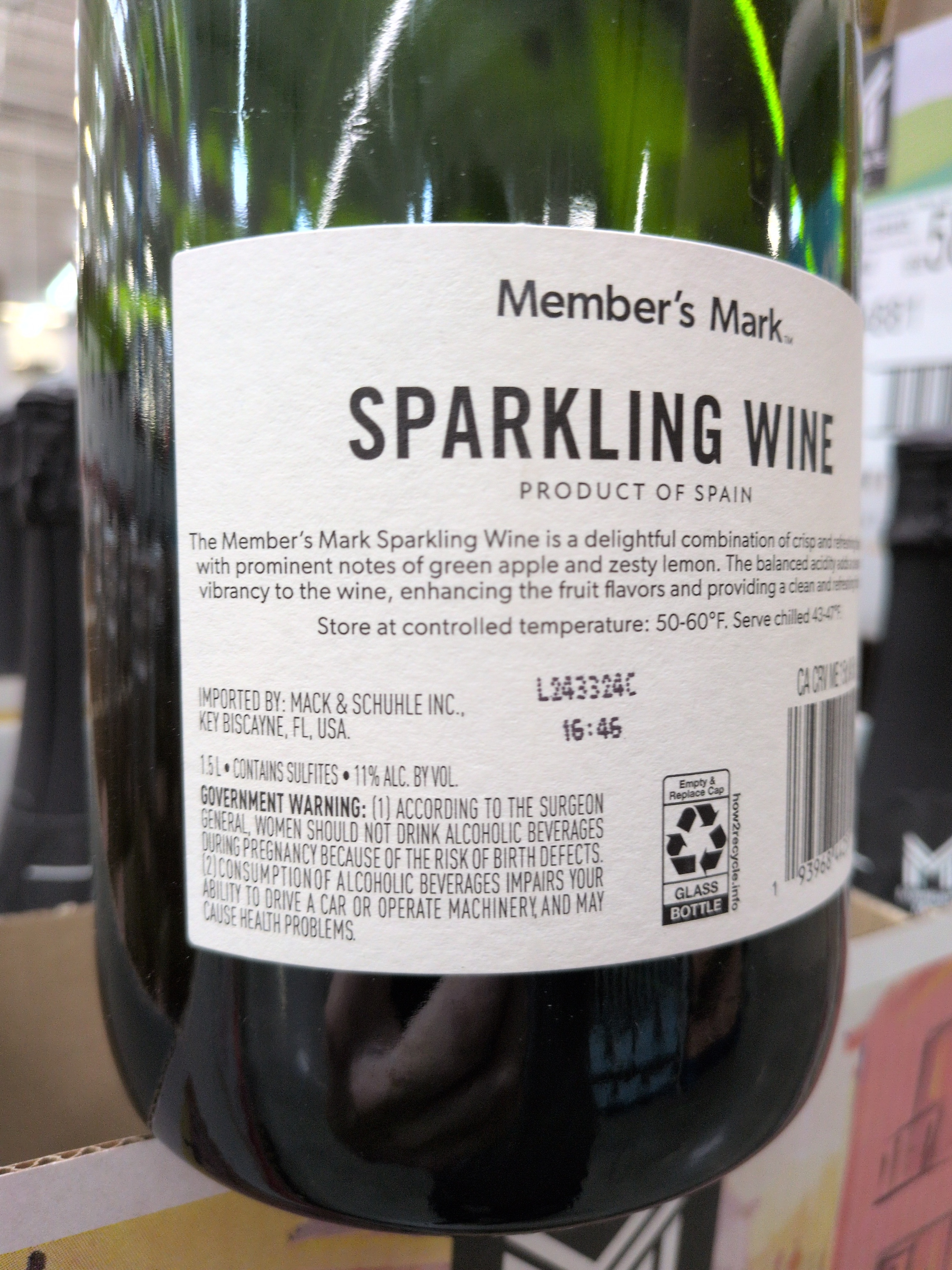 Submitted label